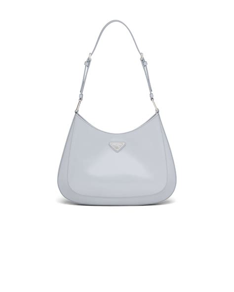 prada cleo bag cornflower blue|Cornflower Blue Prada Cleo brushed leather shoulder bag .